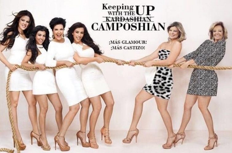 Todo lo que debes saber sobre el encuentro de las Campos y las Kardashian en Nueva York