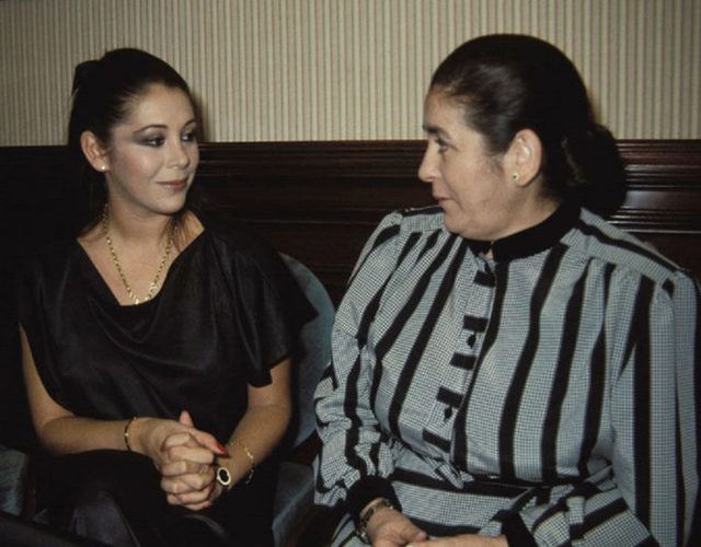 Doña Ana Pantoja, el punto discordante del clan en Cantora