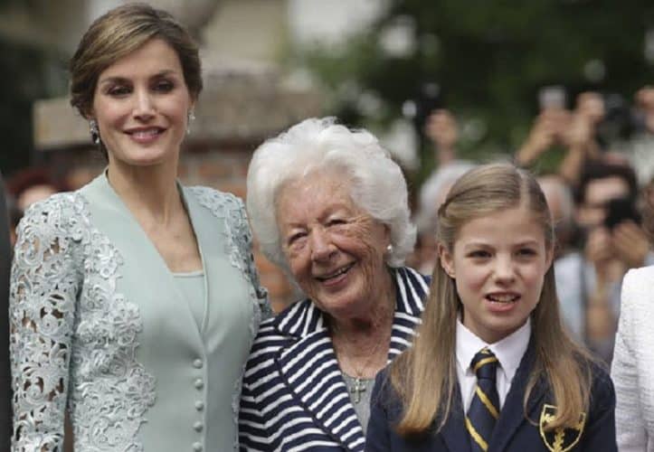 La abuela Menchu: Así es el espejo en el que se mira la Reina Letizia