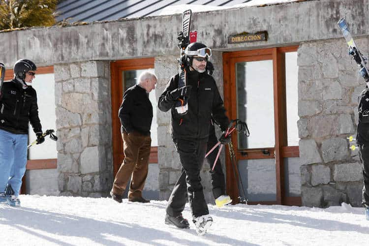 El rey Felipe en Baqueira 
