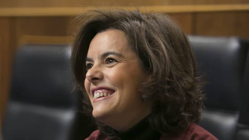 El espectacular cambio físico (y de estilo) de Soraya Sáenz de Santa María
