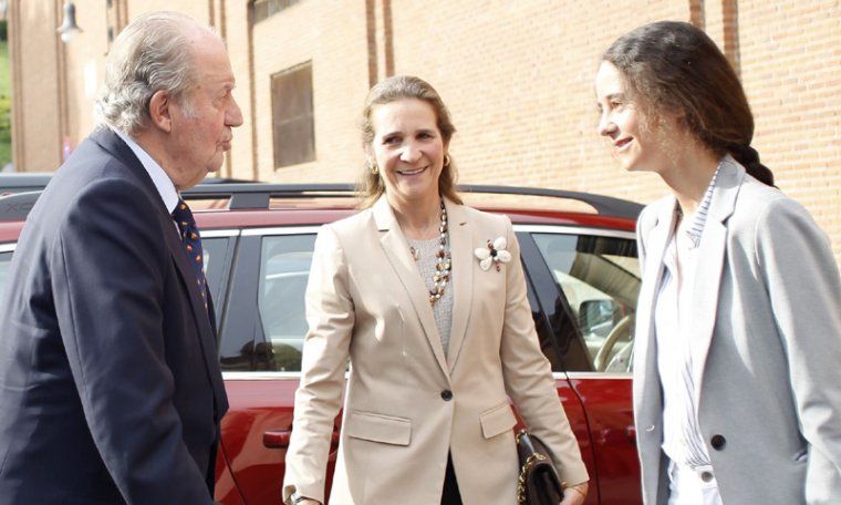 Familia Real victoria federica rey juan carlos infanta elena programa bertin osborne