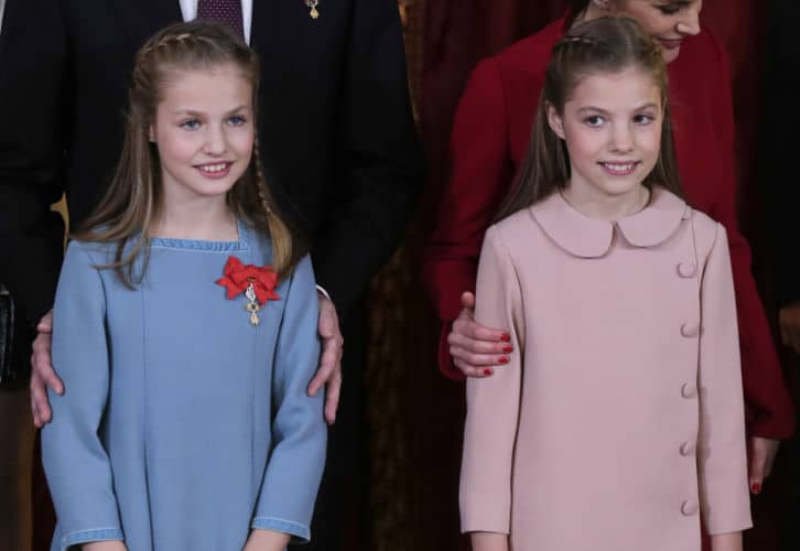 Princesa Leonor e Infanta Sofía