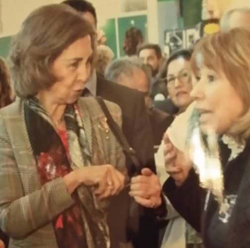 Lina Lavin, amiga de doña Sofía: "Letizia no está educando bien a la futura Reina de España"