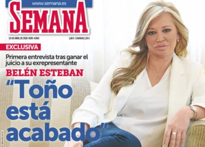 ¿Qué hará Belén Esteban con los 600.000€ de Toño Sanchís?