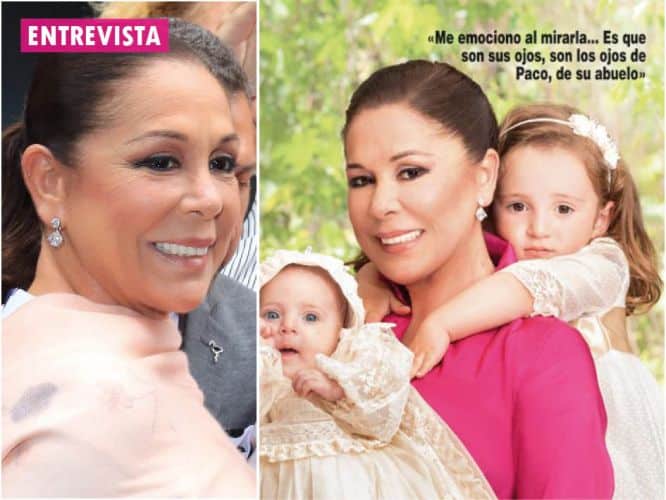 Isabel Pantoja: más feliz que nunca posa junto a su nieta