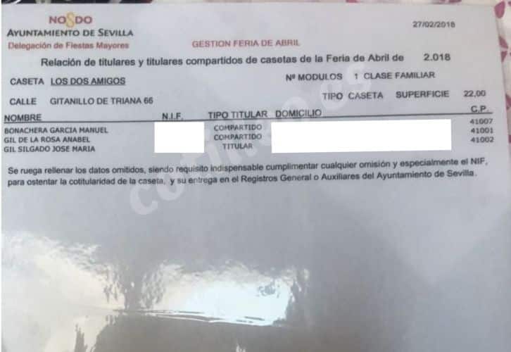 El documento que prueba que José María Gil Silgado dice la verdad y desmonta a su hija