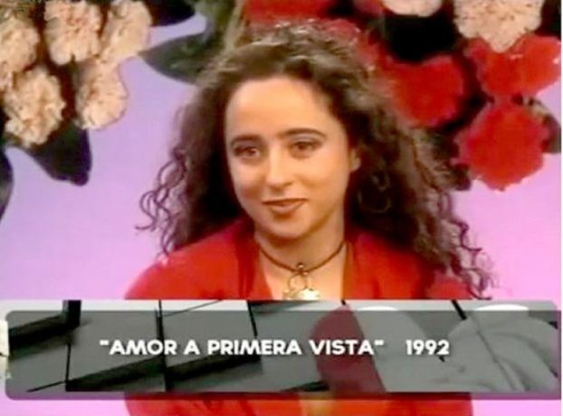María Patiño en sus inicios 
