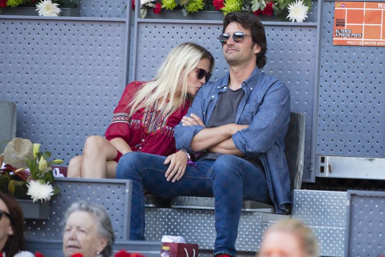 Las gradas del Open de Madrid se inundan del amor de nuestras parejas vips