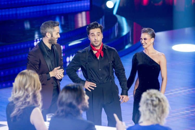 El dardo de David Bustamante y el beso con Yana que no se vio (pero que tenemos) en Bailando con las estrellas