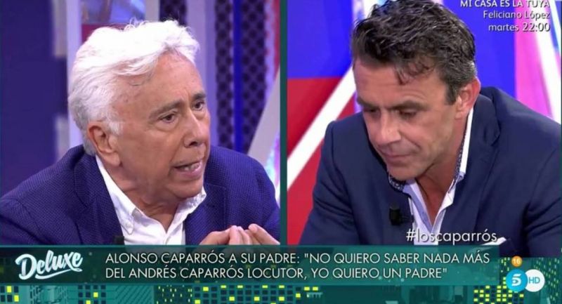 El peor momento de Alonso Caparros: tiene problemas económicos y lucha contra sus adicciones