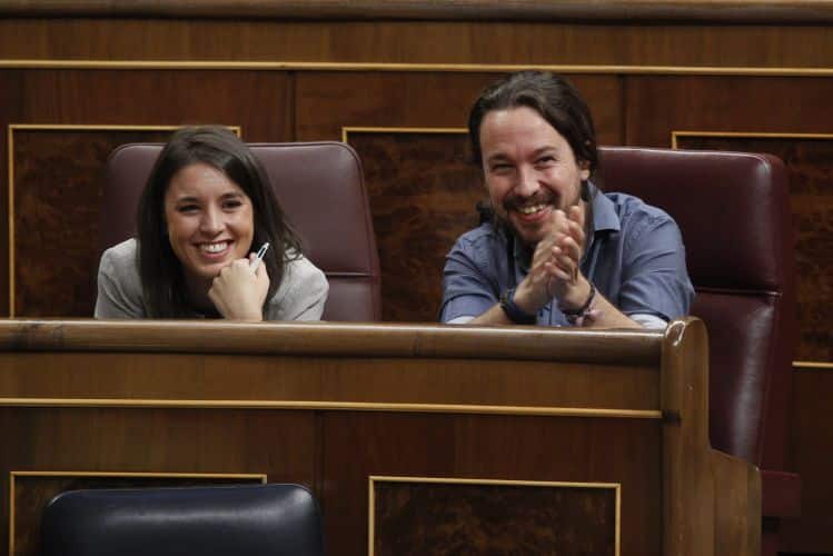 Pablo Iglesias e Irene Montero