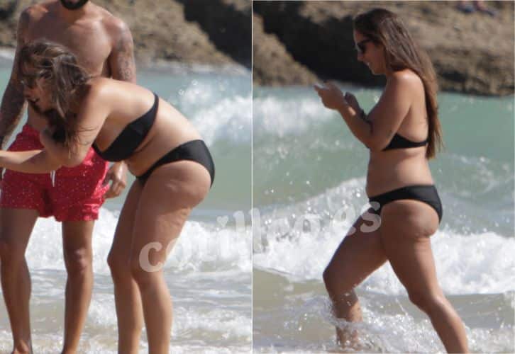 Las fotografías que Anabel Pantoja no quiere que veas: así luce en bañador sin photoshop