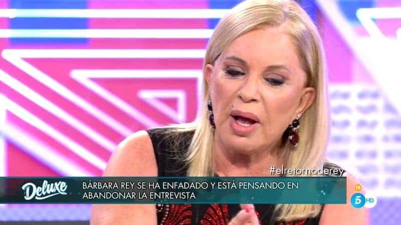 Bárbara Rey sigue jugando al despiste sobre su relación con el rey Juan Carlos