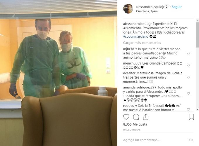 Última hora: gran preocupación por el estado de salud de Álex Lequio tras ingresar de urgencia