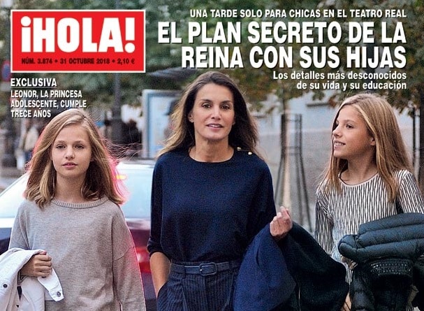 Letizia utiliza a sus hijas para dejarle muy claro a doña Sofía quién manda en Zarzuela