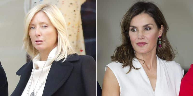 Reina Letizia y Marie Chantal