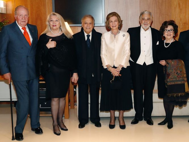 Rey Juan Carlos con la pierna mal