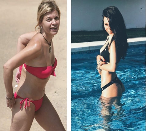 Terelu y Alejandra Rubio, dos gotas de agua: delgadas, boca sensual, así era de joven mamá