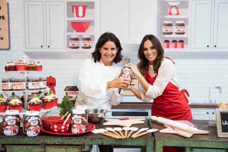 Irene Rosales y Samantha Vallejo-Nágera preparan las 40  recetas con Nutella que te ofrecemos