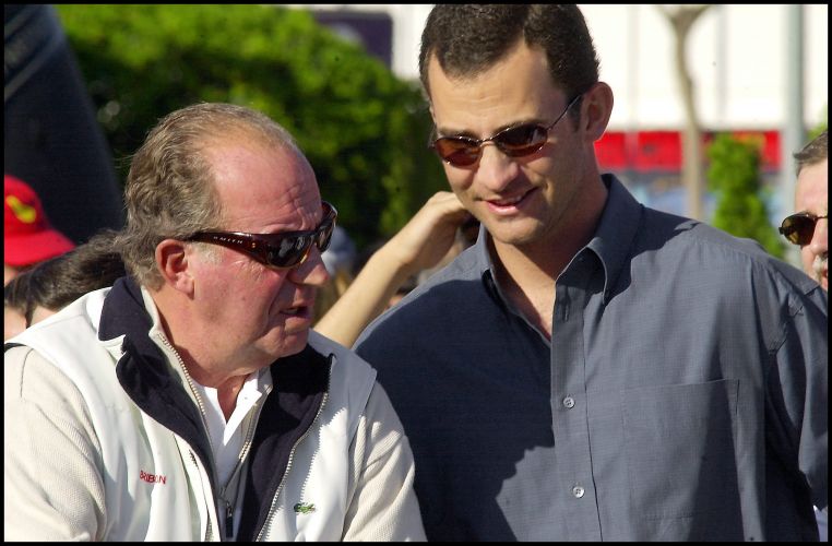 Felipe VI y Juan carlos I