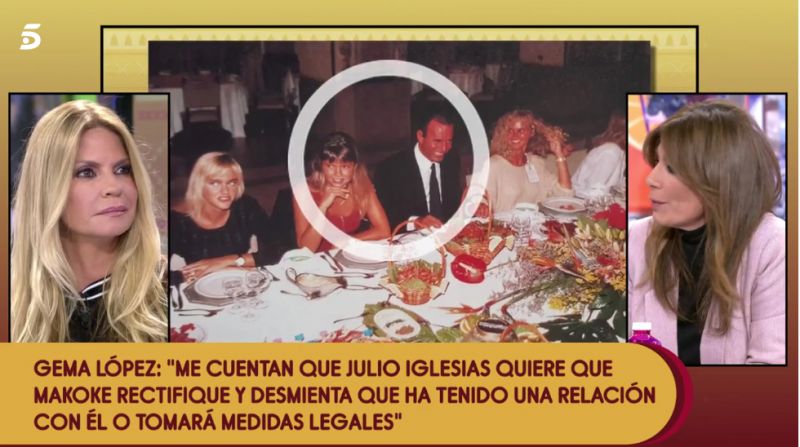 Julio Iglesias destroza a Makoke y la deja al descubierto