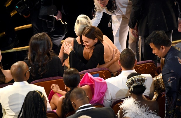 Irina Shayk y Lady Gaga.