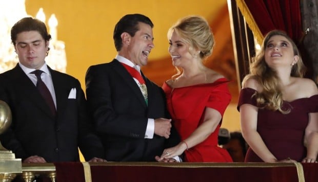 Enrique Peña Nieto y Angélica Rivera