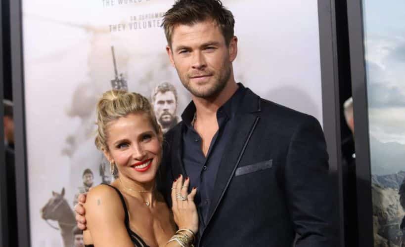 Elsa Pataky y Chris Hemsworth.