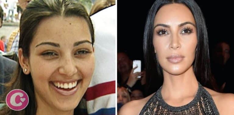 Kim Kardashian de adolescente y antes de todas sus operaciones (totalmente irreconocible)