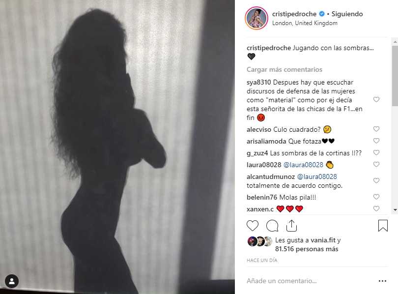 Cristina Pedroche y su obsesión con enseñar carne en imágenes (y qué imágenes)