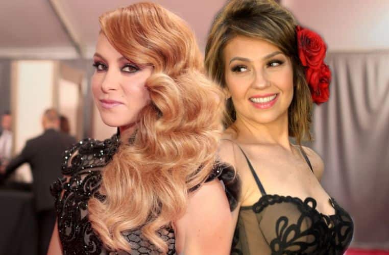 thalia y paulina rubio.