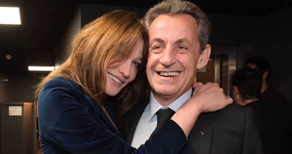 Nicolas Sarkozy y Carla Bruni