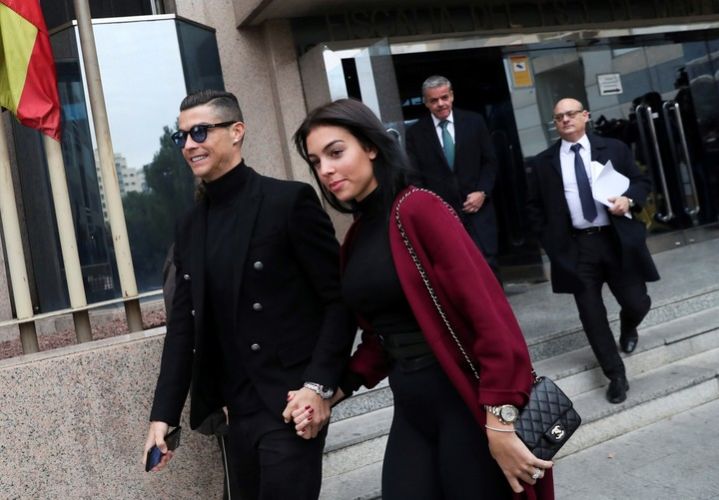 Cristiano Ronaldo y Georgina.