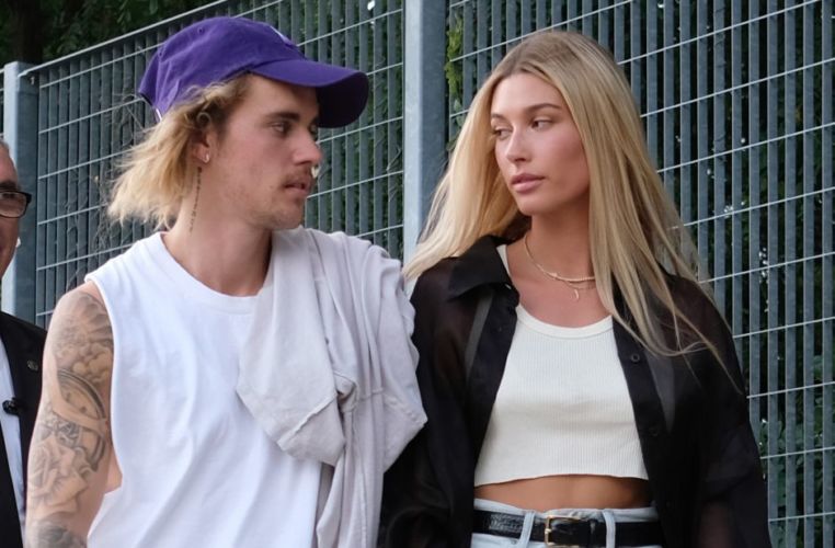 Justin y Hailey.