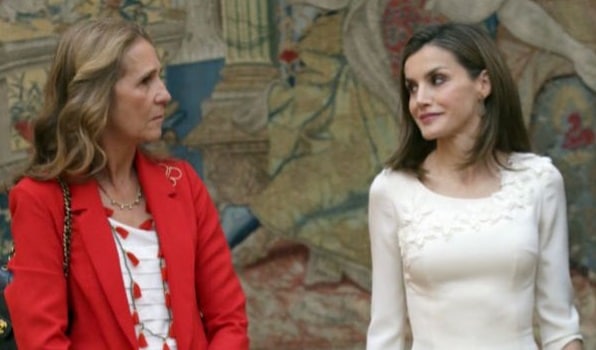 GRAN PREOCUPACIÓ POR LA INFANTA ELENA Letizia-infanta-elena