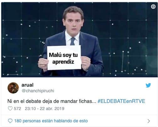 2 1 Malú se cuela (por sorpresa) en el debate electoral de Televisión Española
