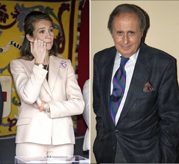 Brutal: Jaime Peñafiel descubre la alarmante y terrible realidad de la infanta Elena