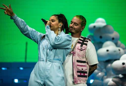 Rosalía y J.Balvin.