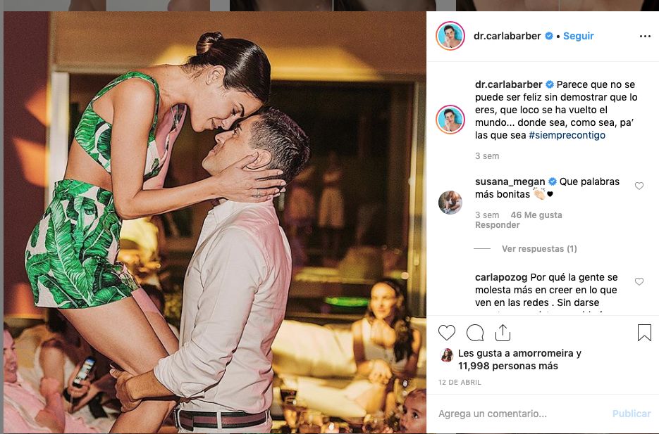 La extraña ruptura de Carla Barber (Supervivientes) y su recién marido Camilo Esquivel