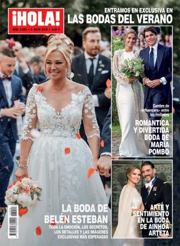 Desvelamos el misterio: Así es el vestido de novia de Belén Esteban