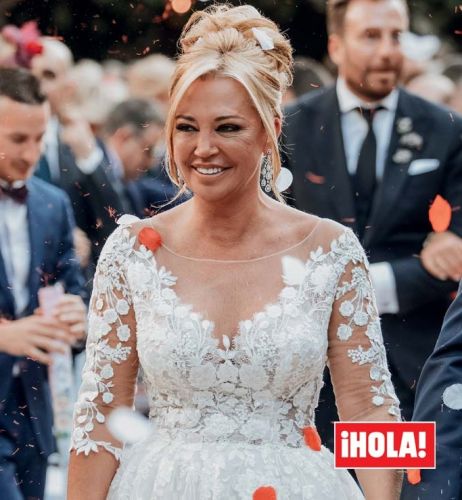 Desvelamos el misterio: Así es el vestido de novia de Belén Esteban