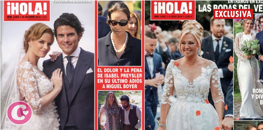 Exclusiva: Olivia de Borbón habla sobre el vestido de novia que Belén Esteban le plagió