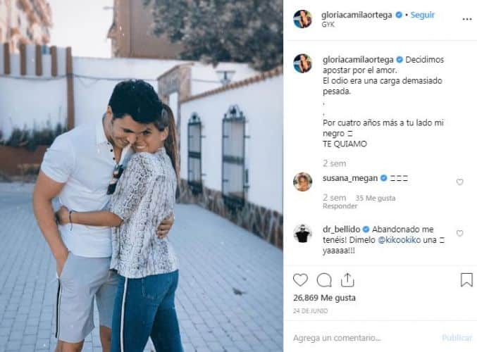 Amor Romeira confirma, por sorpresa, la ruptura de Kiko y Gloria Camila (con infidelidad)