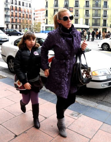 Belén Esteban con su hija Andrea