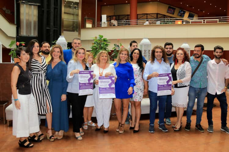 María José en una gala por la Fibromialgia