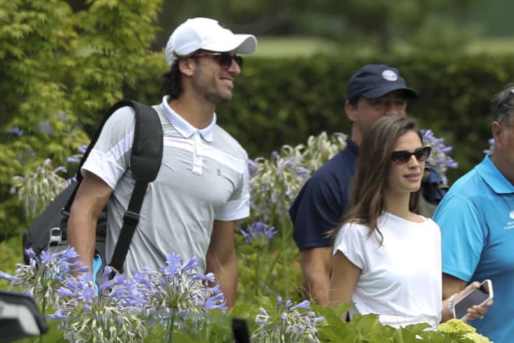 Sandra Gago y Feliciano López este verano en Galicia