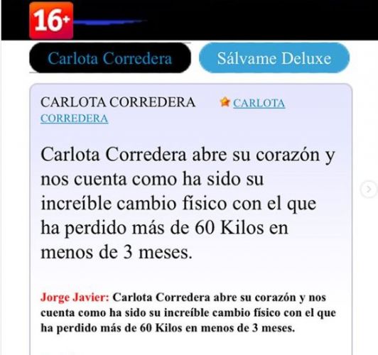 Desesperación: Carlota Corredera, estafada por un producto de adelgazamiento