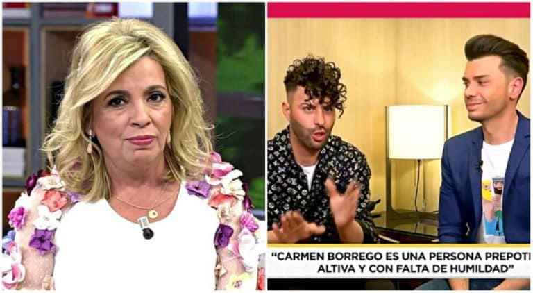Exclusiva: Grave amenaza a Carmen Borrego: sus estilistas la retan y le quitan la careta