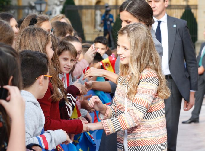 Letizia Ortiz presa de los nervios ante las graves amenazas a su hija Leonor